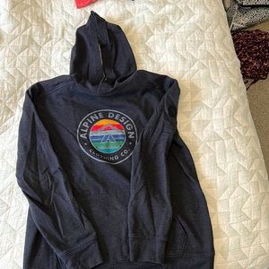 Alpine Design Dark Grey Hoodie